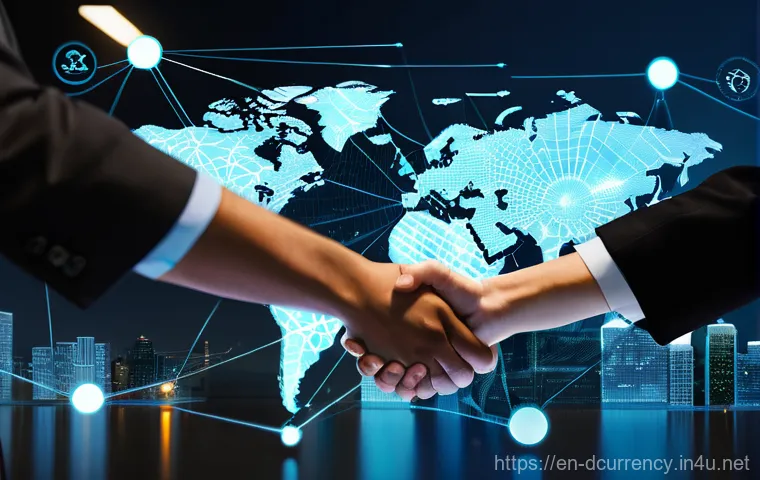 디지털화폐에 대한 주요 기업의 투자 - **Prompt:** A sleek, futuristic corporate boardroom bathed in soft, natural light, overlooking a bus...