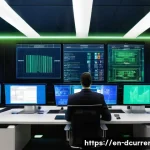 디지털화폐 발행 과정 - **Prompt for Central Bank Digital Currency (CBDC) Architecture:**
    "A sophisticated, high-tech co...